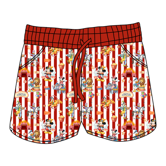 Main Street Circus Crew Women's Shorts **PreOrder**