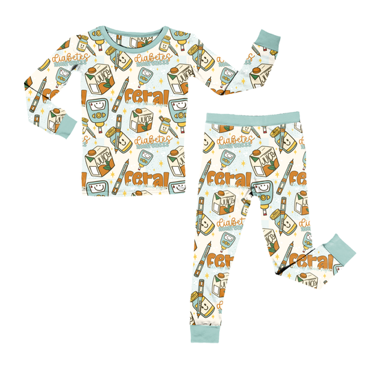 Feral Like My Blood Sugar Youth Pant Set **PreOrder**