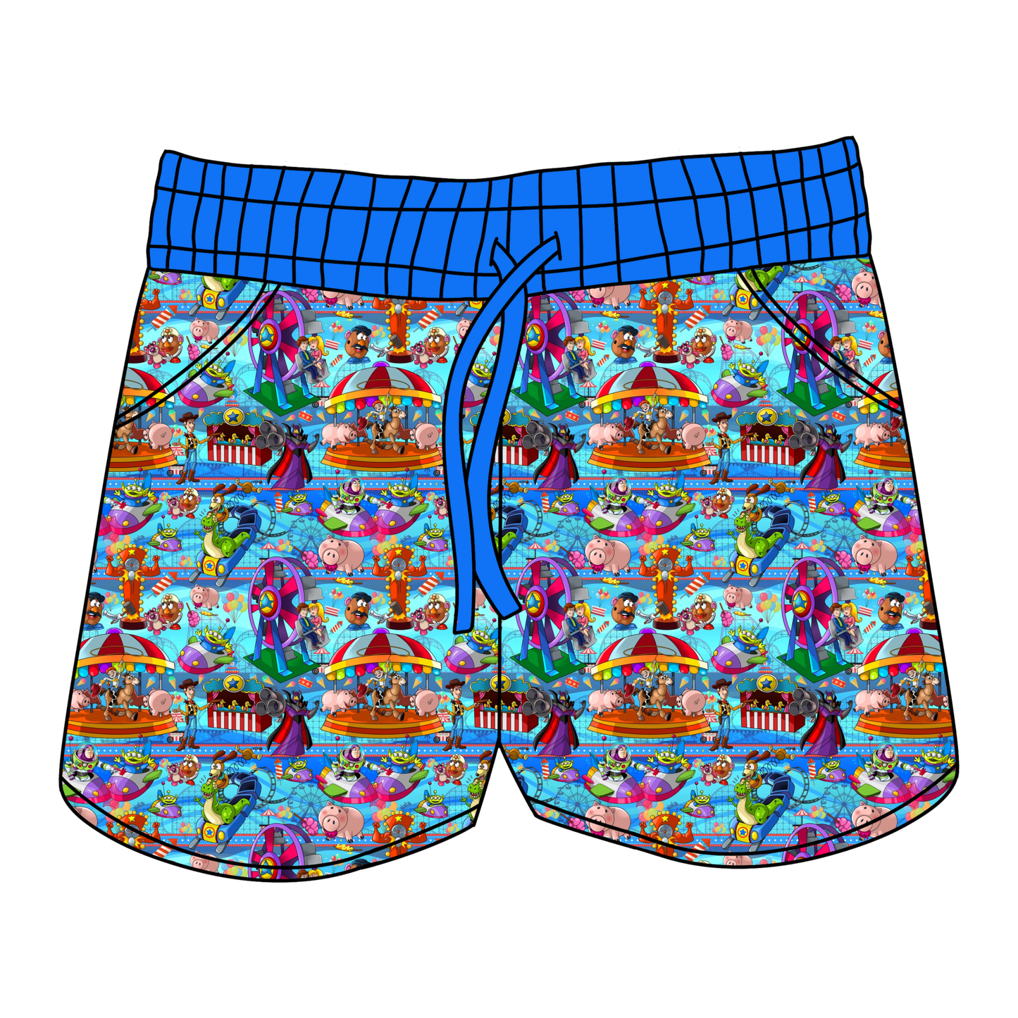 Toy Box Carnival Women's Shorts **PreOrder**