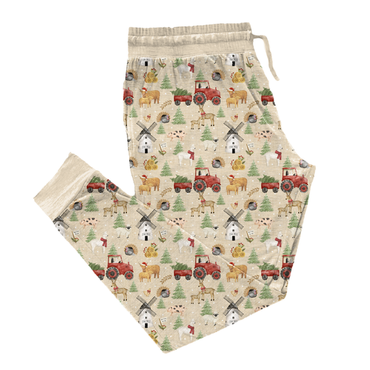 Merry Little Farmstead Adult Joggers **PreOrder**