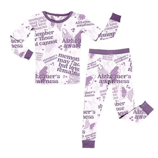 Alzheimer's Awareness Youth Pant Set **PreOrder**