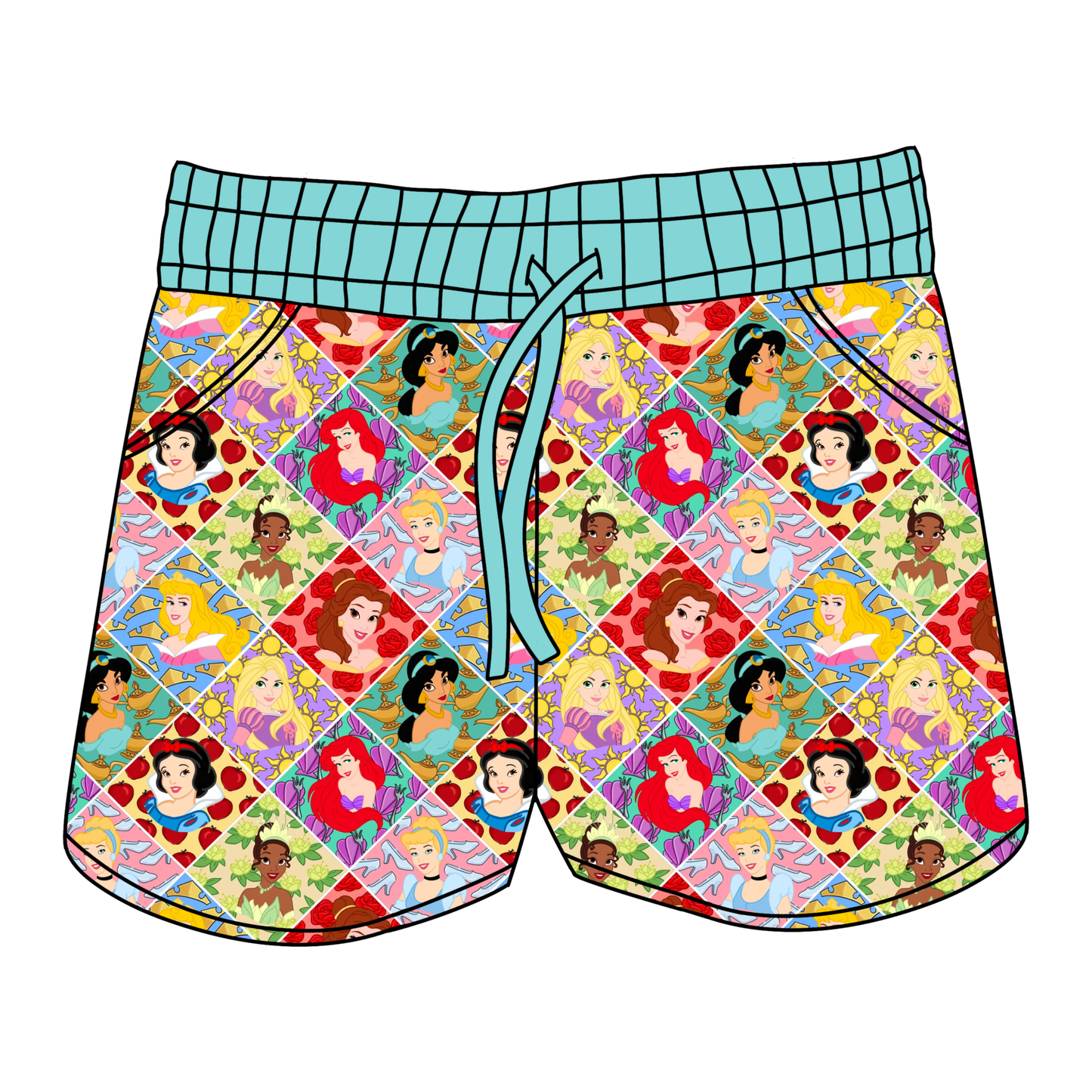 Royal Daydreams Women's Shorts **PreOrder**