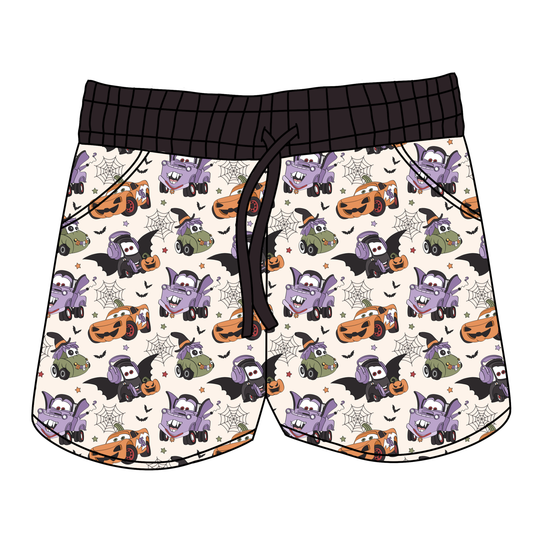Spooky Speedway Women's Shorts **PreOrder**