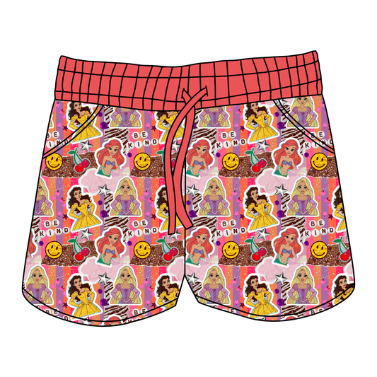 Crownded in Kindness Women's Shorts **PreOrder**