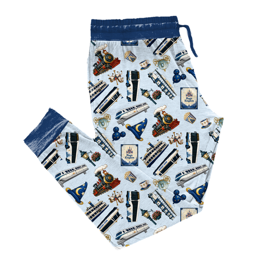 Magical Transportation Adult Joggers **PreOrder**