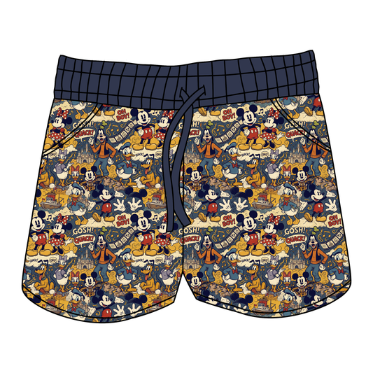 Vintage Toons Women's Shorts **PreOrder**