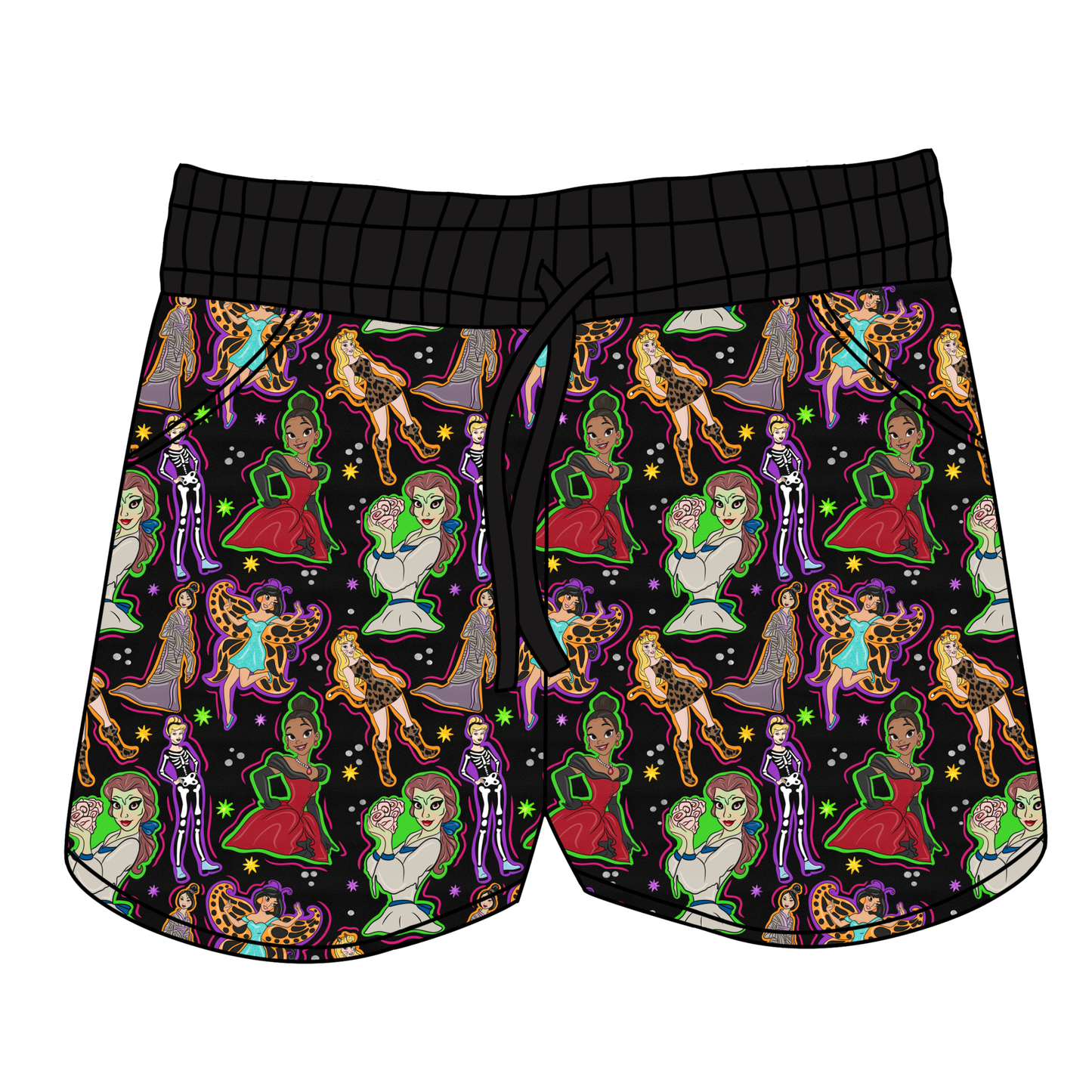 Princesses After Dark Women's Shorts **PreOrder**