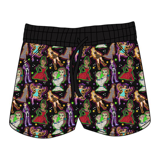 Princesses After Dark Women's Shorts **PreOrder**