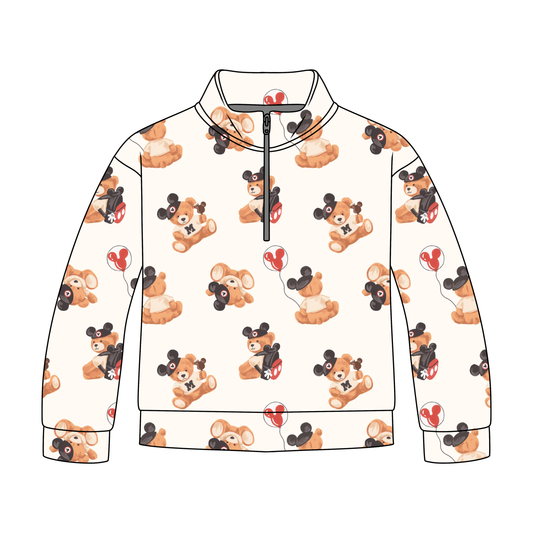 Magical Teddy Pals Quarter Zip-Up *RTS*
