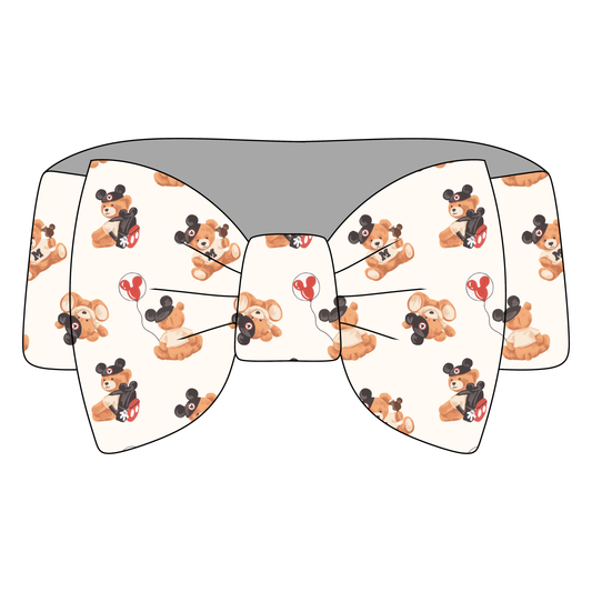 Magical Teddy Pals Bamboo Bow Headband *RTS*