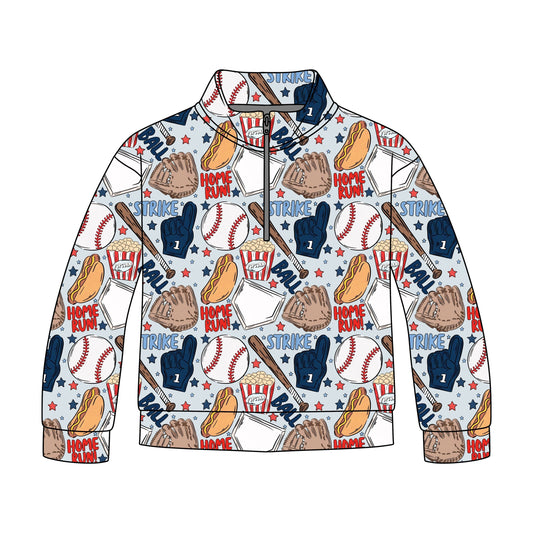 Home Run Hype Quarter Zip-Up *RTS*