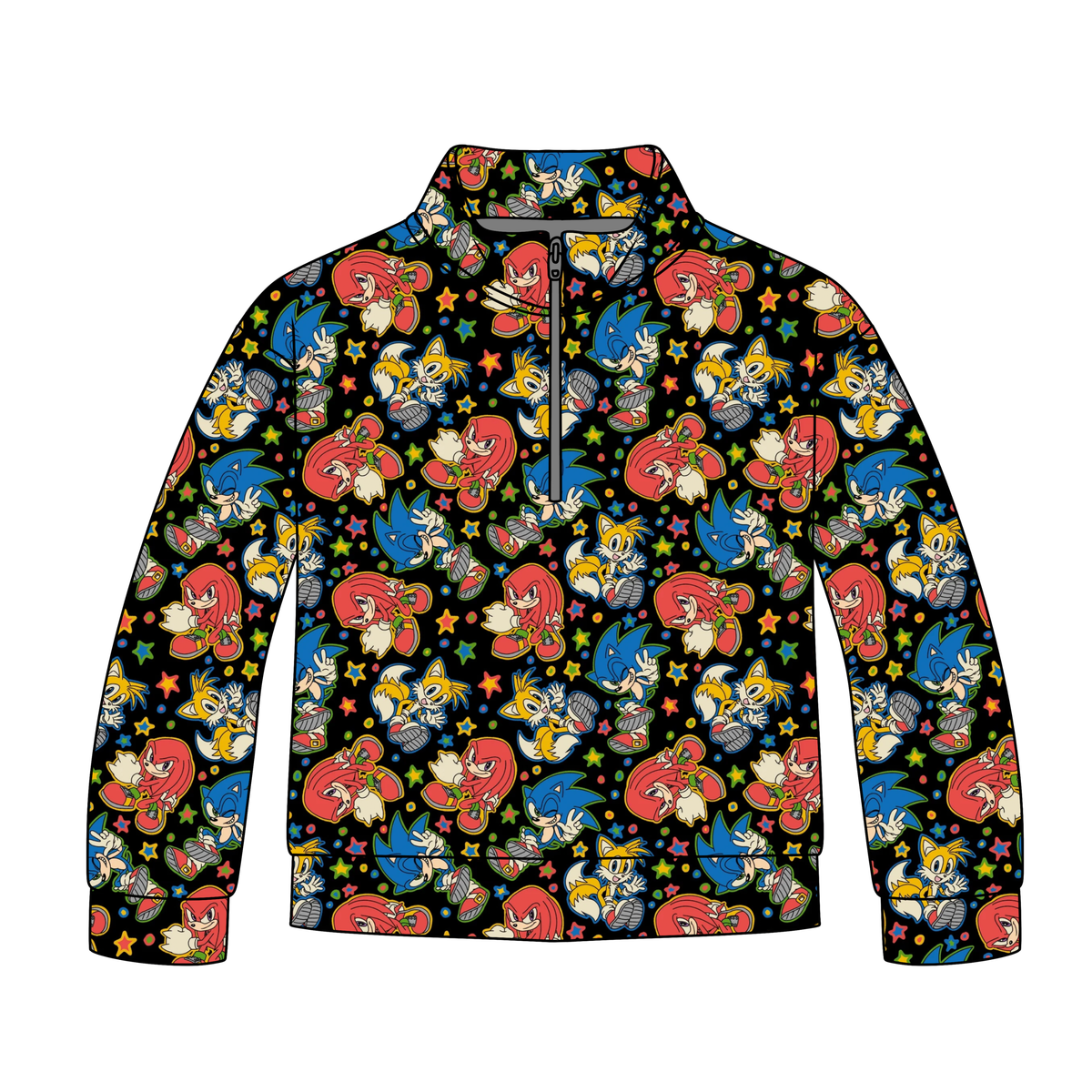 Powered by Rings Adult Quarter Zip-Up **PreOrder**