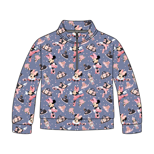 Tutu Cute Adult Quarter Zip-Up **PreOrder**
