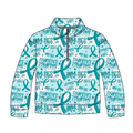 Tourette's Syndrome Awareness Adult Quarter Zip-Up **PreOrder**