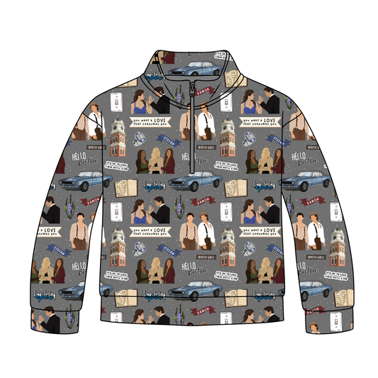 Always & Forever Adult Quarter Zip-Up **PreOrder**