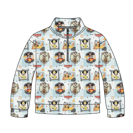 Magic At Full Speed Adult Quarter Zip-Up **PreOrder**