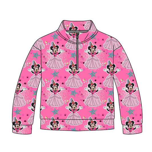 Pink Pixie Dust Adult Quarter Zip-Up **PreOrder**