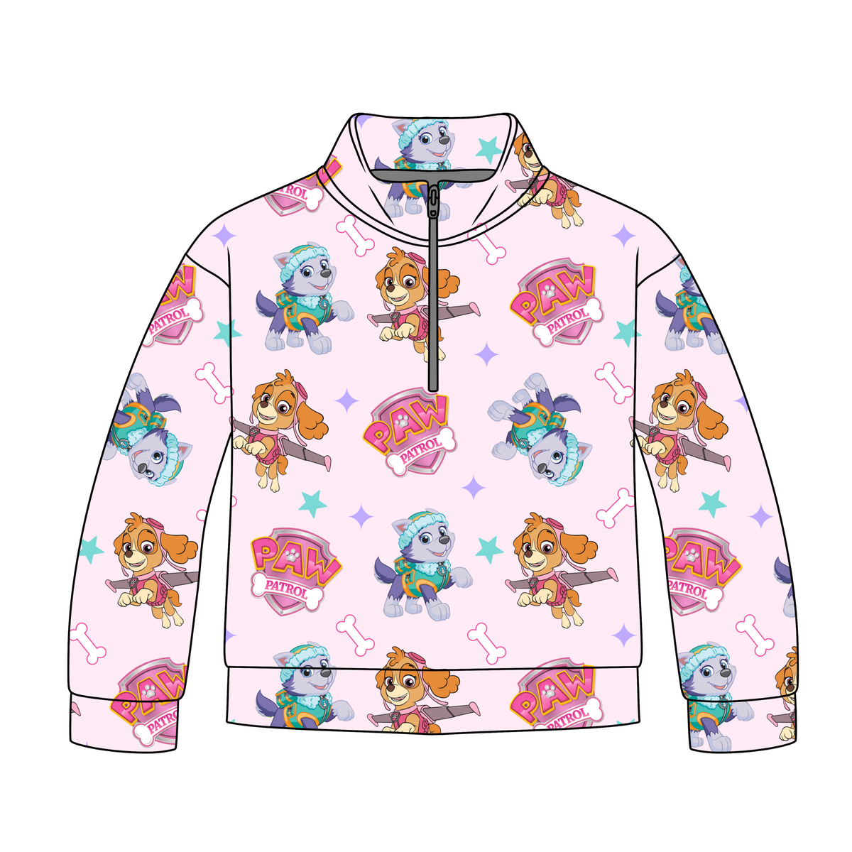 Pretty Paws Adult Quarter Zip-Up **PreOrder**