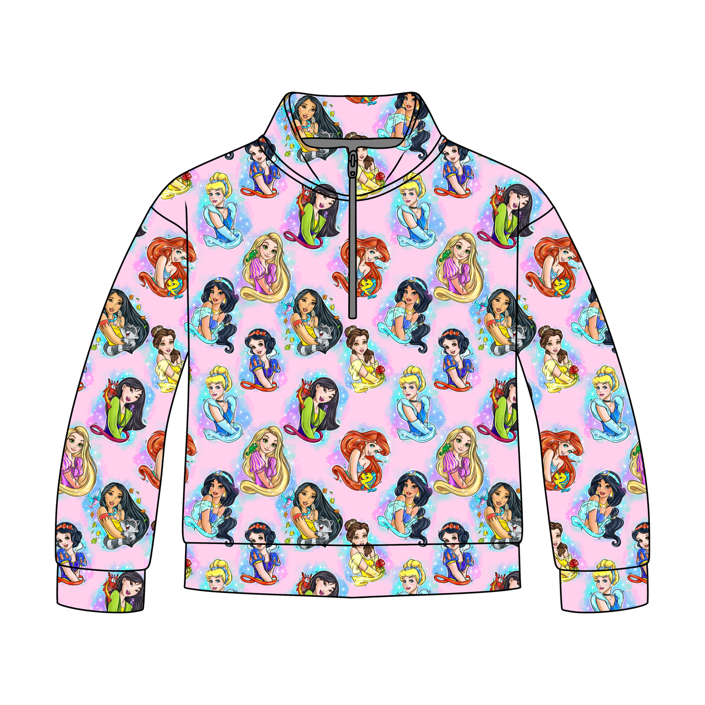 Royal Girl Gang Adult Quarter Zip-Up **PreOrder**