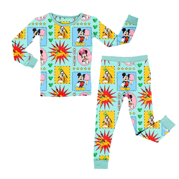 Retro Toon Crew Youth Pant Set **PreOrder**