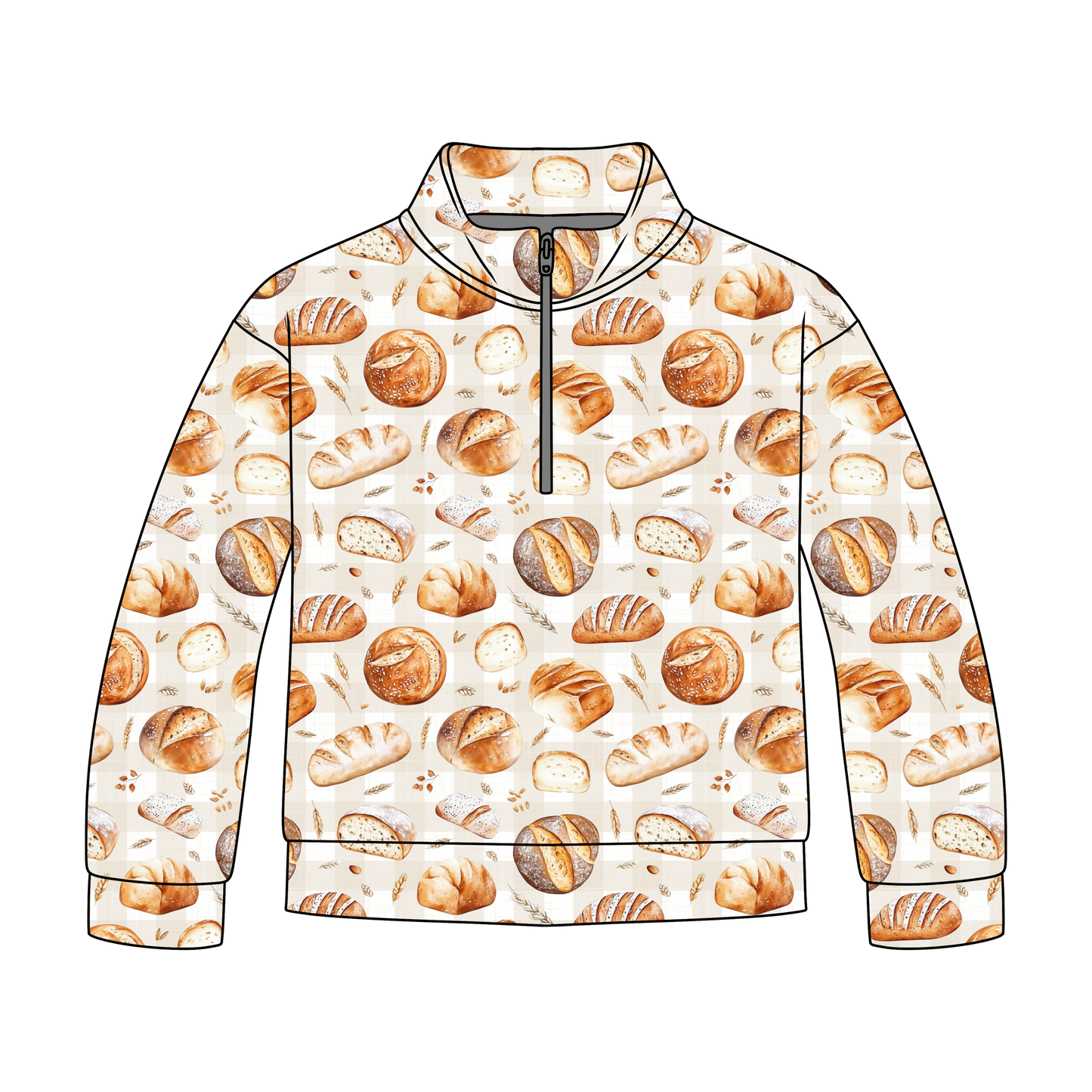 Dough My Goodness Adult Quarter Zip-Up **PreOrder**