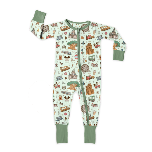 Dreamy Park Days Zipper Sleeper *RTS*
