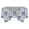 Blue Bow Darling Bamboo Bow Headband *RTS*