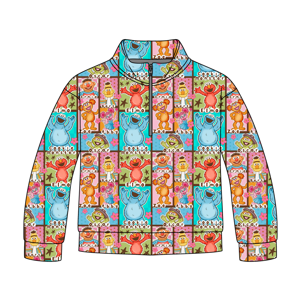 Where The Sunny Days Are Adult Quarter Zip-Up **PreOrder**