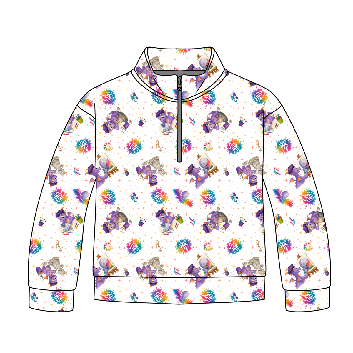 Creative Spark   Adult Quarter Zip-Up **PreOrder**