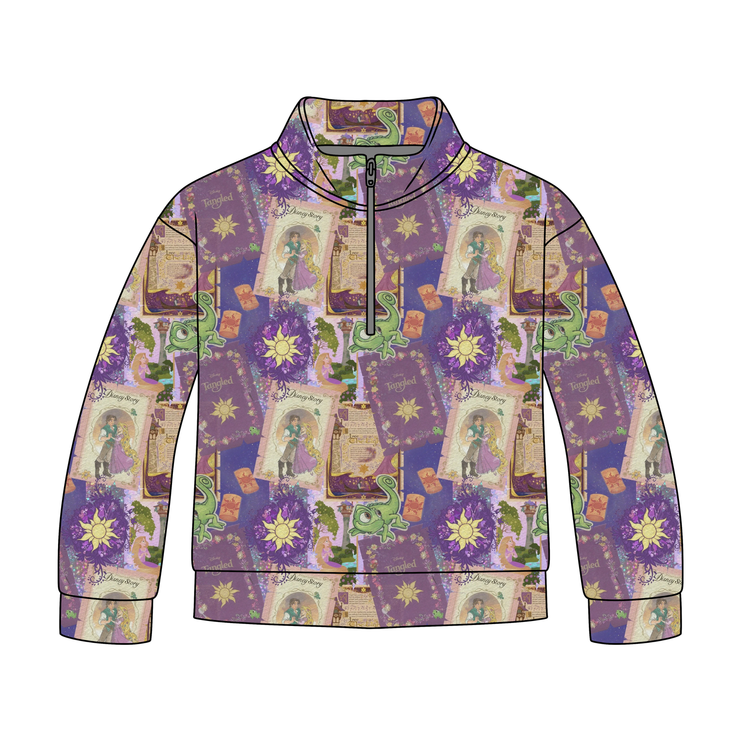 Tangled in a Dream Adult Quarter Zip-Up **PreOrder**