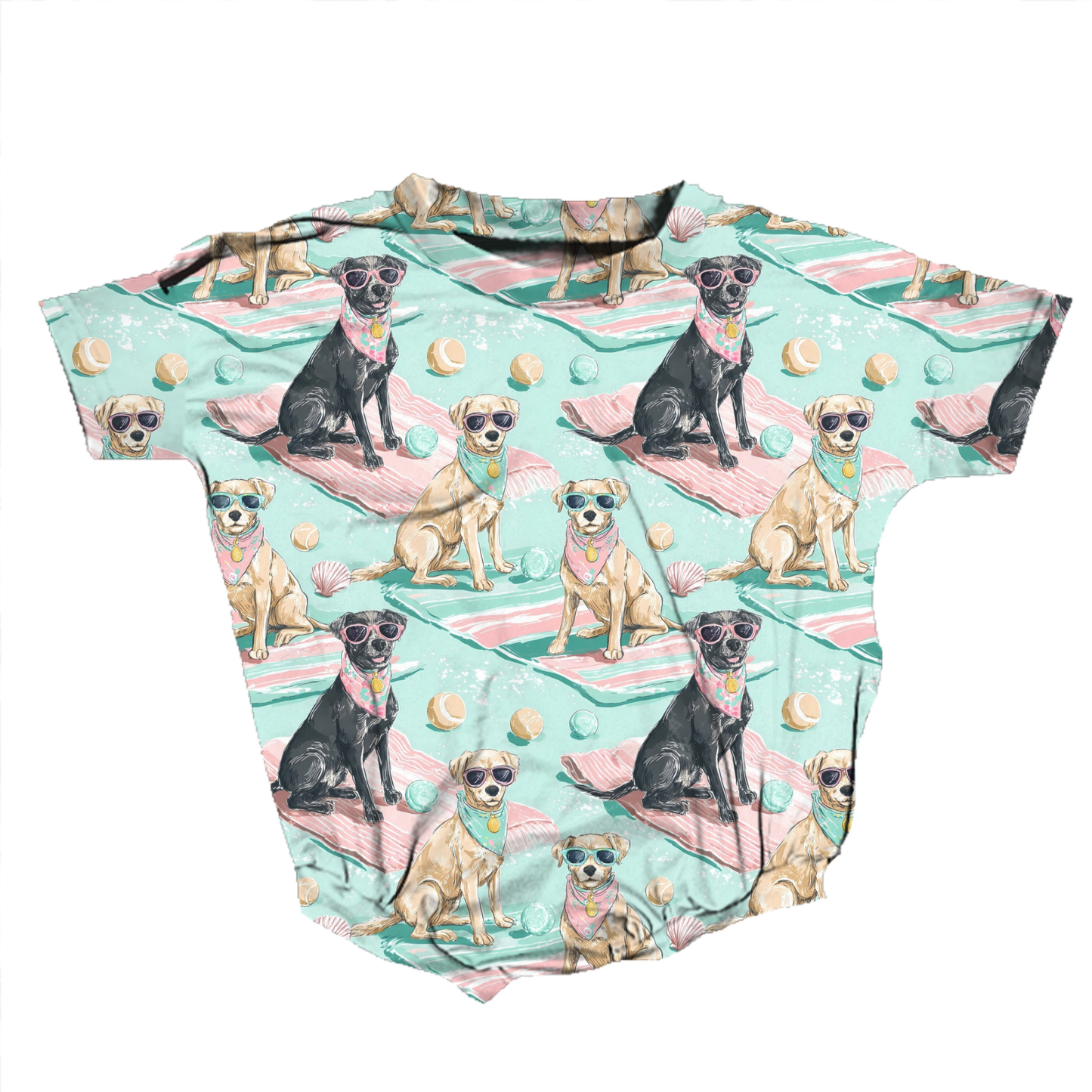 Coastal Canines Romper *RTS*