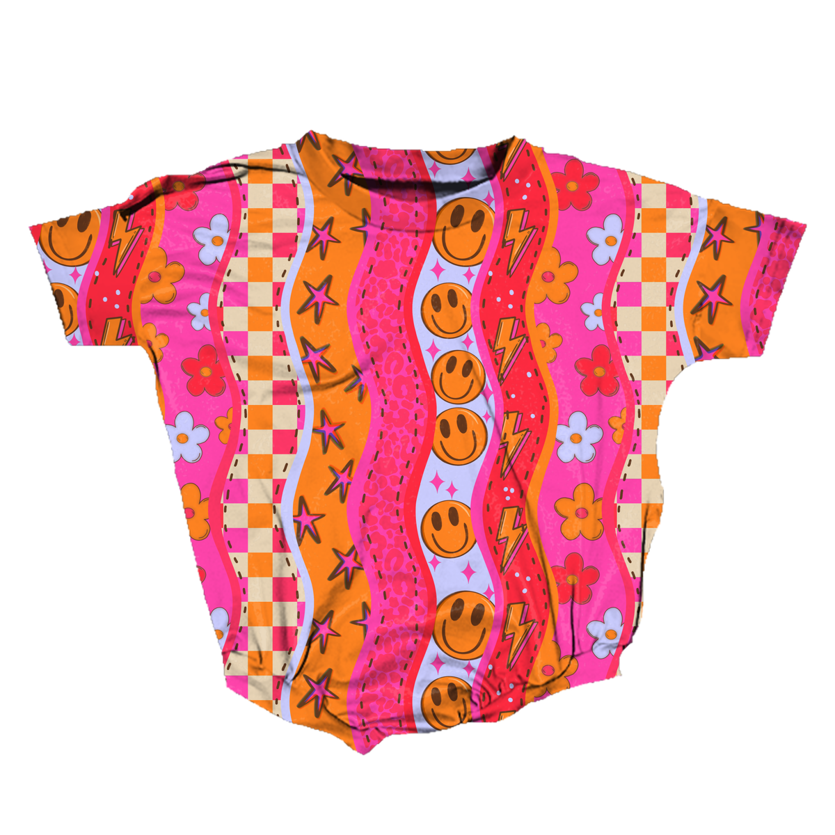 Groovy Good Vibes Romper **Preorder**