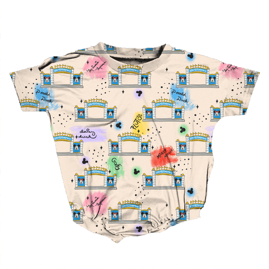 Where the Magic Begins Romper **Preorder**