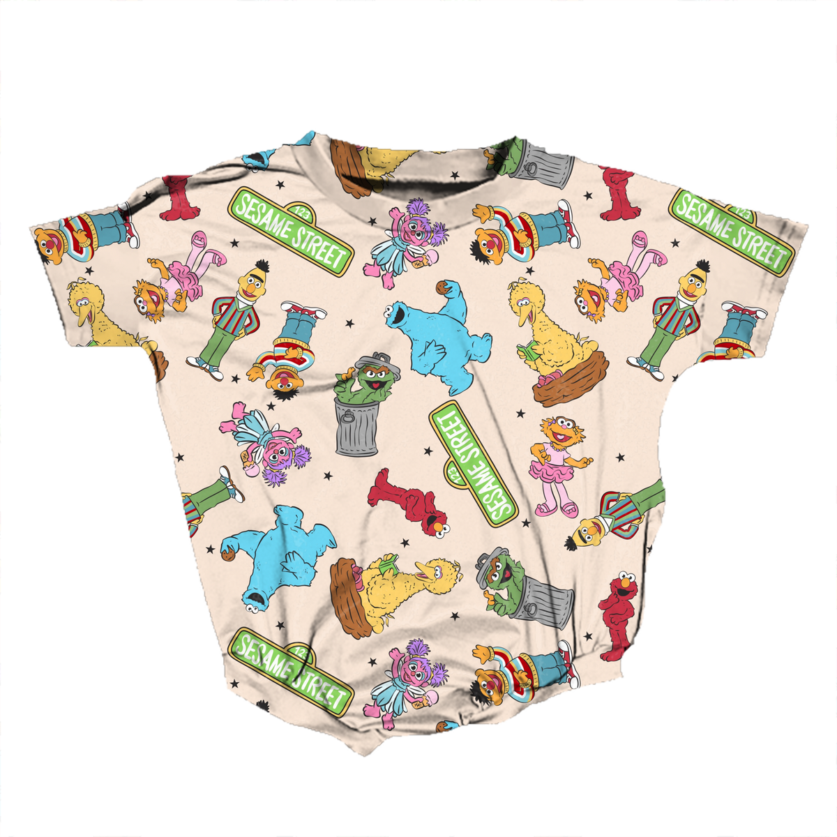 Street Full of Friends Romper **Preorder**
