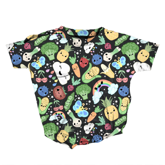 Dancing Fruits Romper **Preorder**