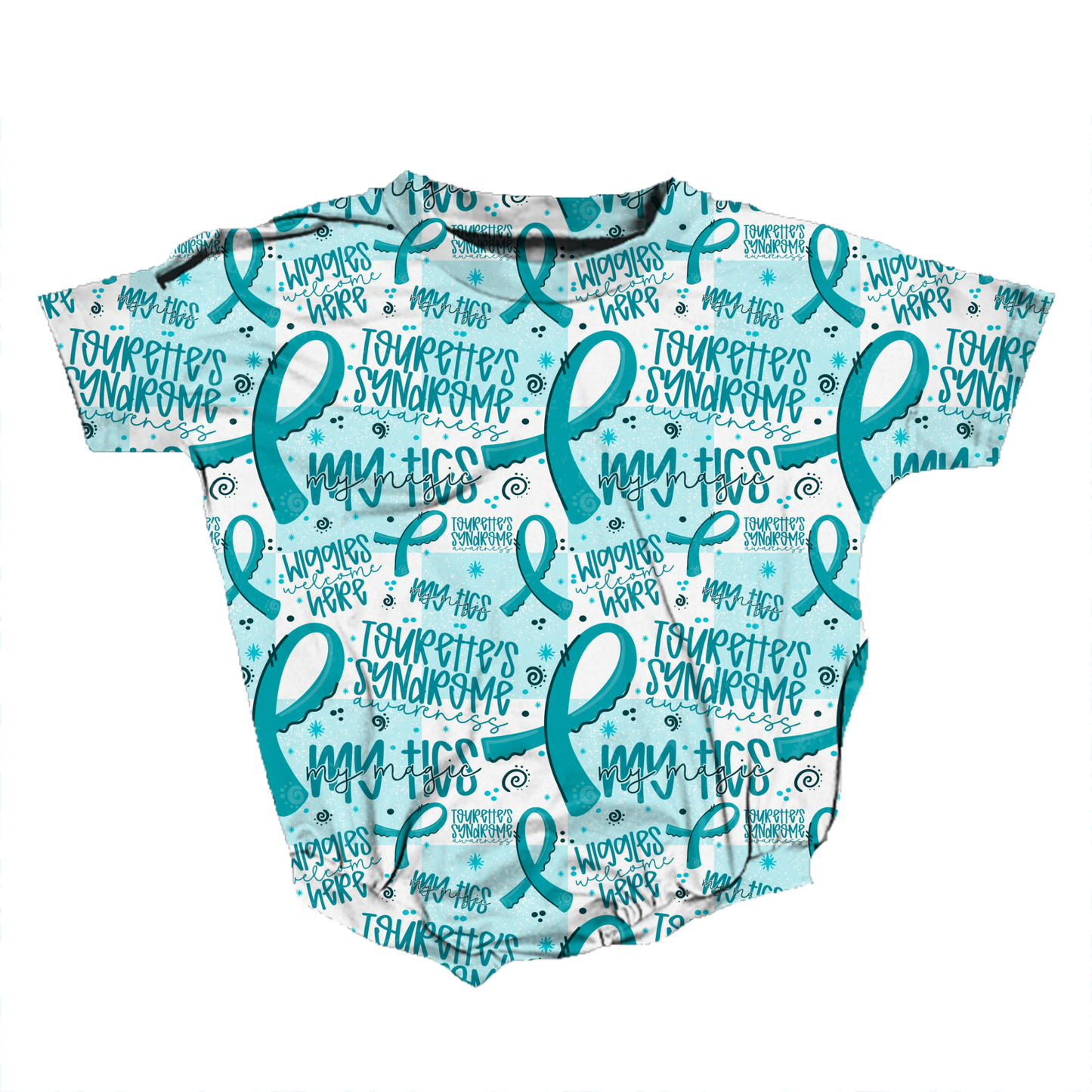 Tourette's Syndrome Awareness Romper **Preorder**