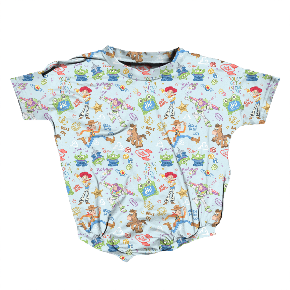 Reach For The Sky! Romper **Preorder**