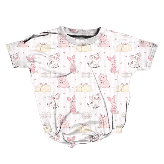 Piggy Pals Romper **Preorder**