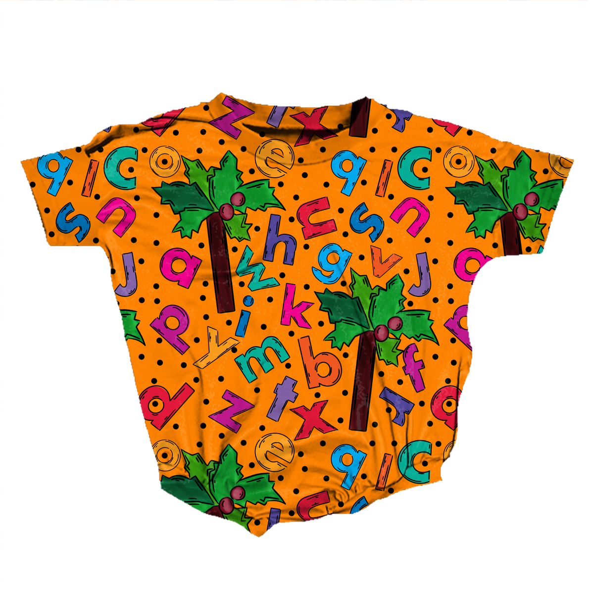 Alphabet Island Romper **Preorder**