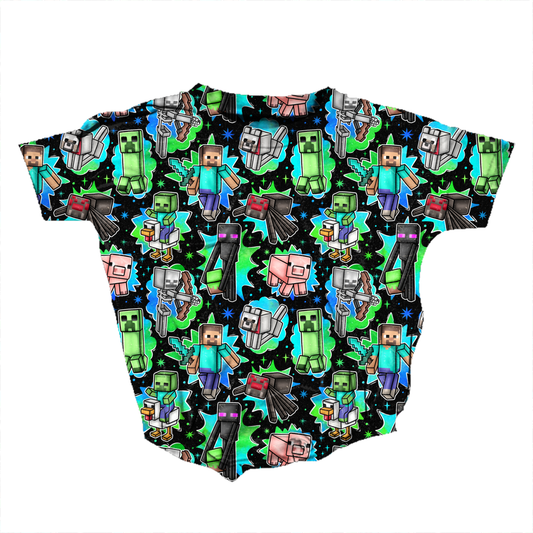 Creeper Chaos Romper **Preorder**