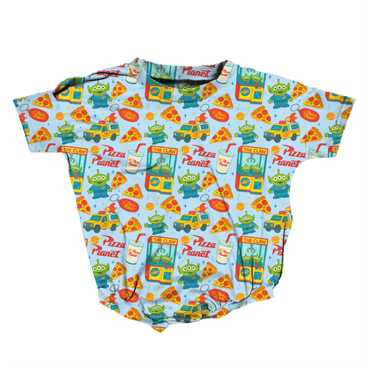 Claw Machine Chaos Romper **Preorder**