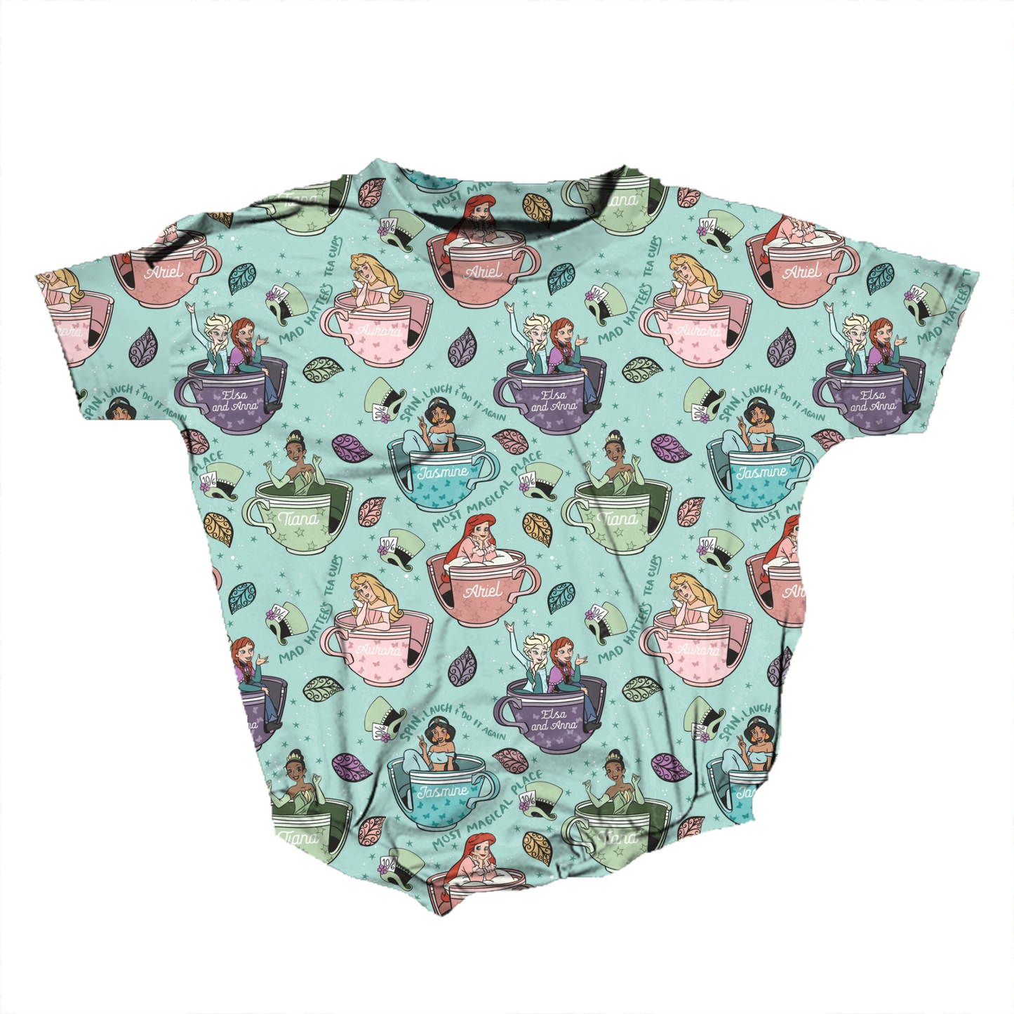 Tea Time Royalty Romper **Preorder**