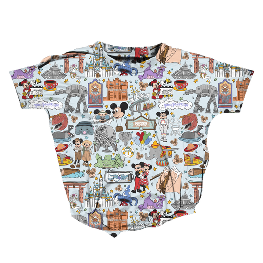 Where Dreams Come True Romper **Preorder**