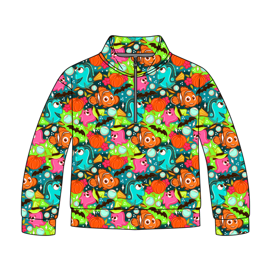 Spooky Sea Adventures Quarter Zip-Up **PreOrder**