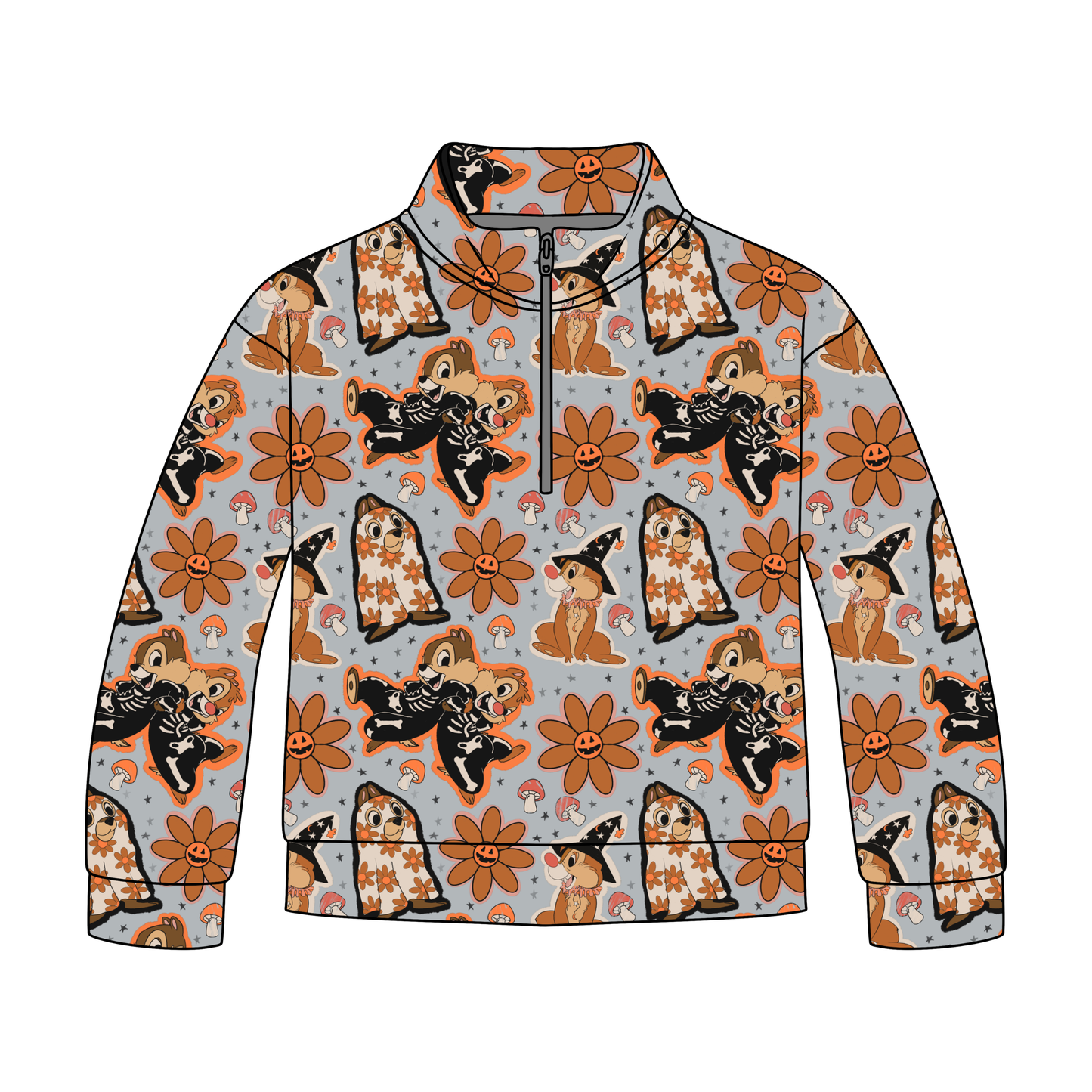 Spooky Squeaks Quarter Zip-Up **PreOrder**