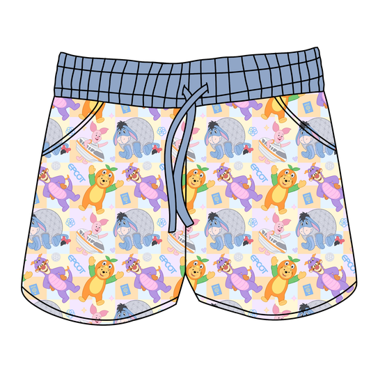 A World of Friends Women's Shorts **PreOrder**