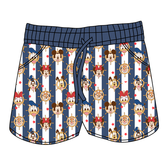 Sailing With the Crew Women's Shorts **PreOrder**