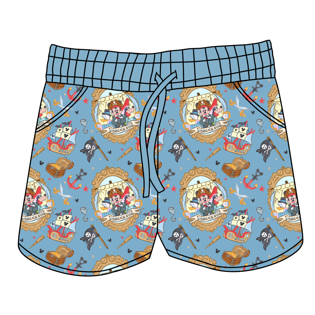 It's Gold We're After! Women's Shorts **PreOrder**