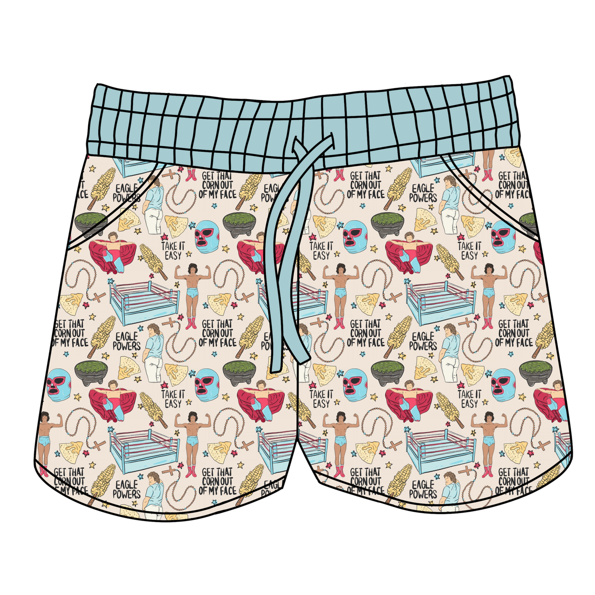 Nacho Average Hero Women's Shorts **PreOrder**