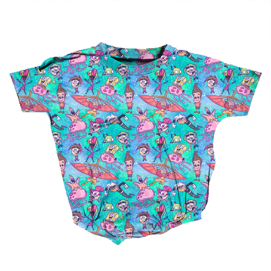Raised on Cartoons Romper **Preorder**